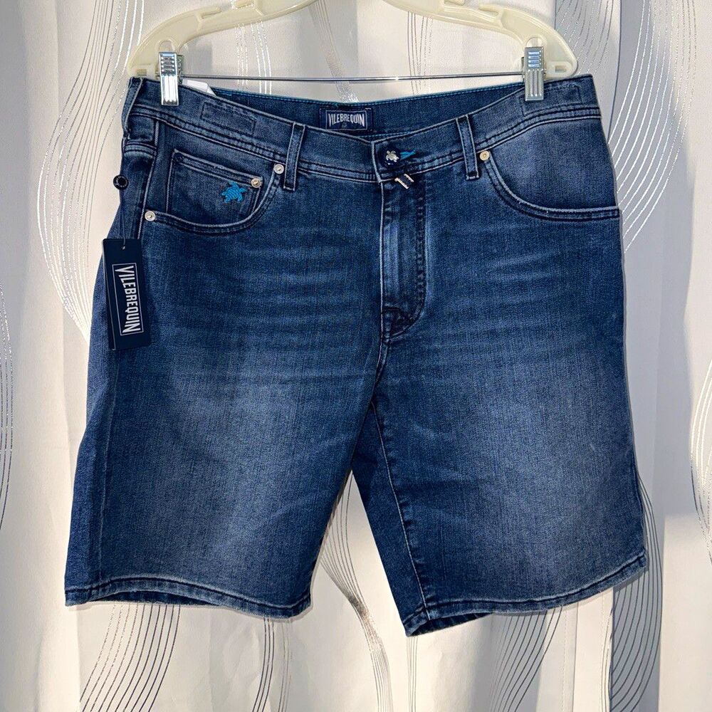 Vilebrequin Men’s Blue Denim Shorts size 36